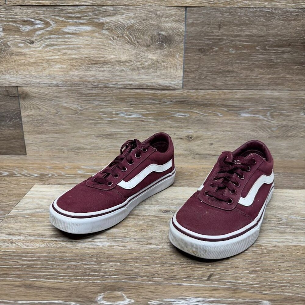 Vans Ward Burgundy Canvas Sneaker Women's Size 6